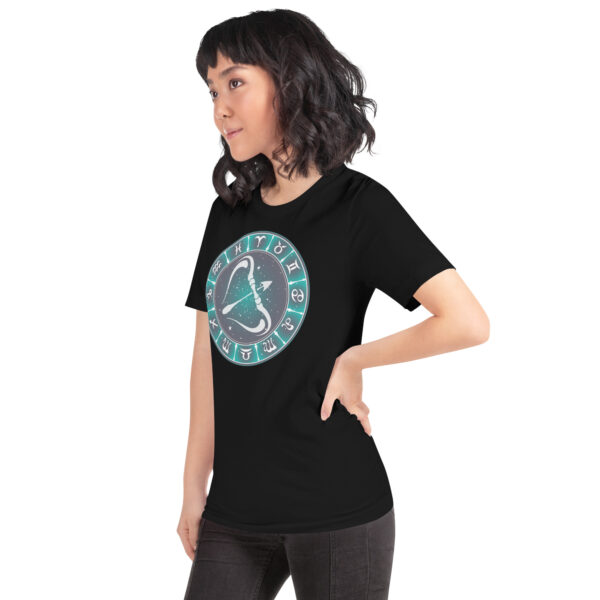 SAGITTARIUS BELLA UNISEX ZODIAK TSHIRT - Image 2