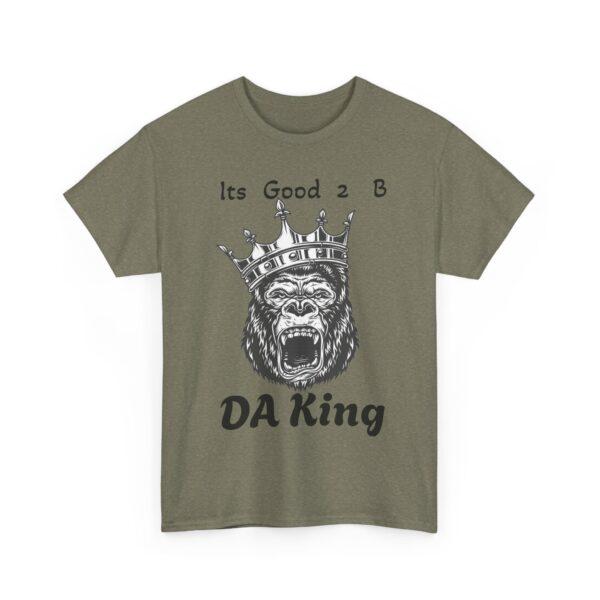 DA King Graphic Unisex Heavy Cotton Tee - Bold Statement Shirt - Image 4