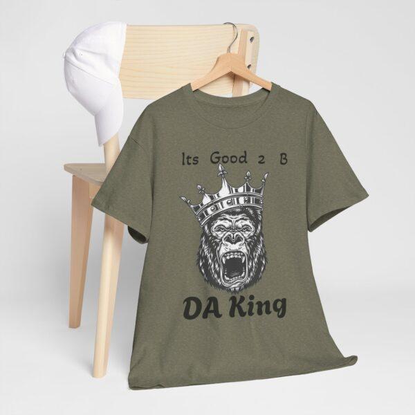 DA King Graphic Unisex Heavy Cotton Tee - Bold Statement Shirt - Image 5