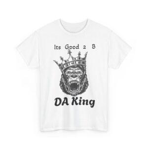 DA King Graphic Unisex Heavy Cotton Tee - Bold Statement Shirt