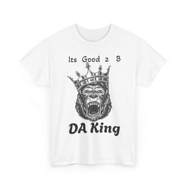 DA King Graphic Unisex Heavy Cotton Tee - Bold Statement Shirt