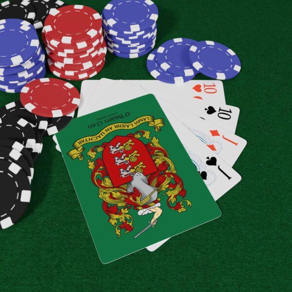 OBrien Clan Crest Poker Playing Cards - Image 3