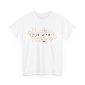Vintage Evogeartx Unisex Heavy Cotton Tee - Casual & Comfortable Style
