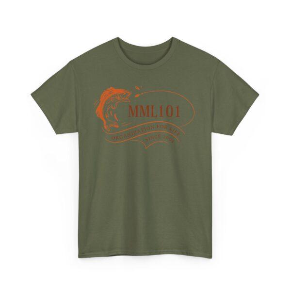 MML101 Unisex Heavy Cotton Tee - Organization for Life Since 2004 - Image 9
