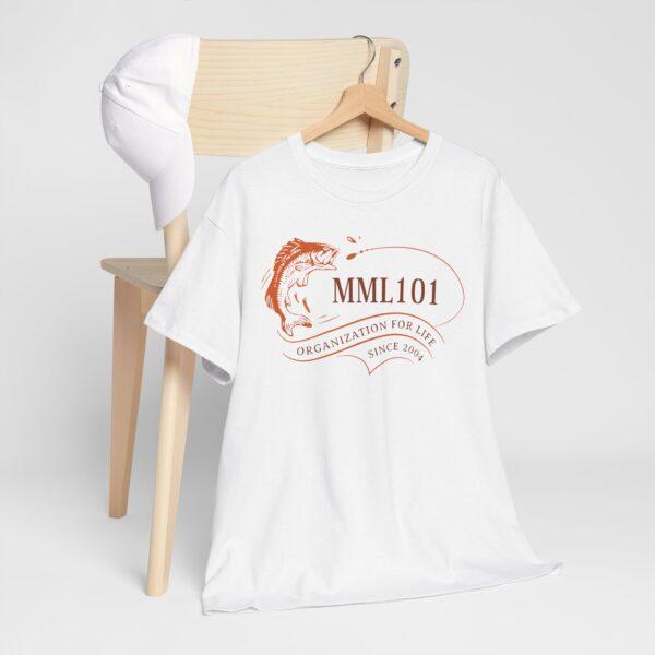 MML101 Unisex Heavy Cotton Tee - Organization for Life Since 2004 - Image 4