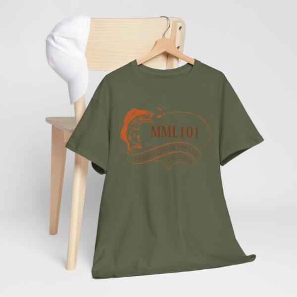 MML101 Unisex Heavy Cotton Tee - Organization for Life Since 2004 - Image 12