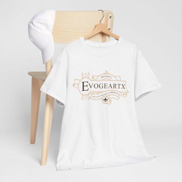 Vintage Evogeartx Unisex Heavy Cotton Tee - Casual & Comfortable Style - Image 4